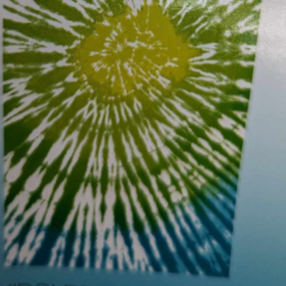 LAST ONE! NEW Dave Matthews Band Tie Dye Pool Beach Towel BLUE GREEN YELLOW DMB - Picture 7 of 8